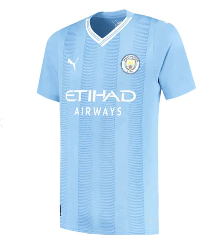 Puma Manchester City 2023 -24 Womens Home Jersey - Light Blue/White