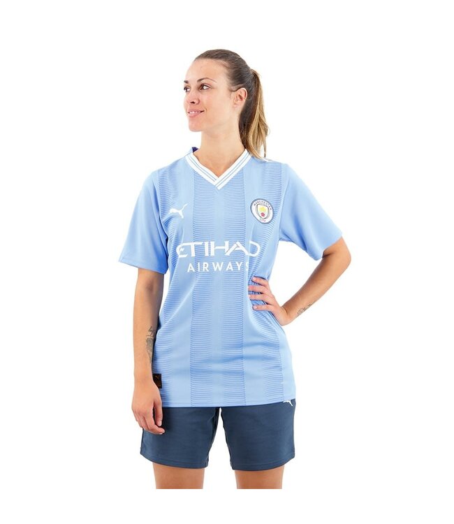 Puma Puma Manchester City 2023 -24 Womens Home Jersey - Light Blue/White