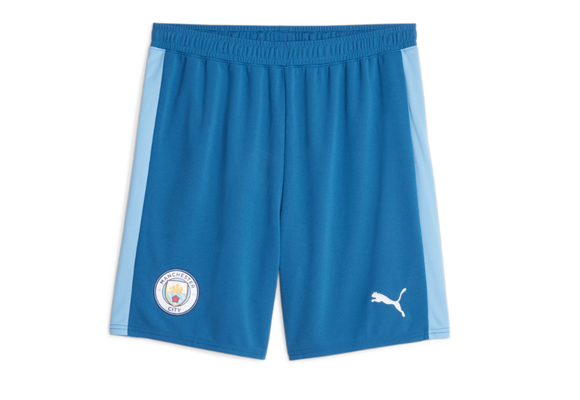 Puma Manchester City 2023 /24 Home Shorts - Lake Blue/Light Blue