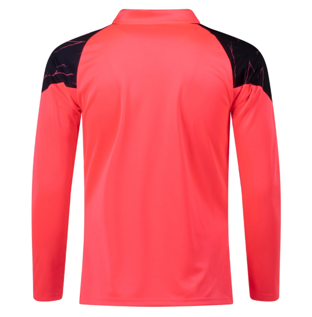 Puma Manchester City 2023-24 Quarter Zip Training Top - Sunset Glow/Dark Navy