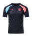 Puma Puma Manchester City 2023 - 24  Prematch Soccer Jersey -Dark Navy/Hero Blue/Sunset Glow