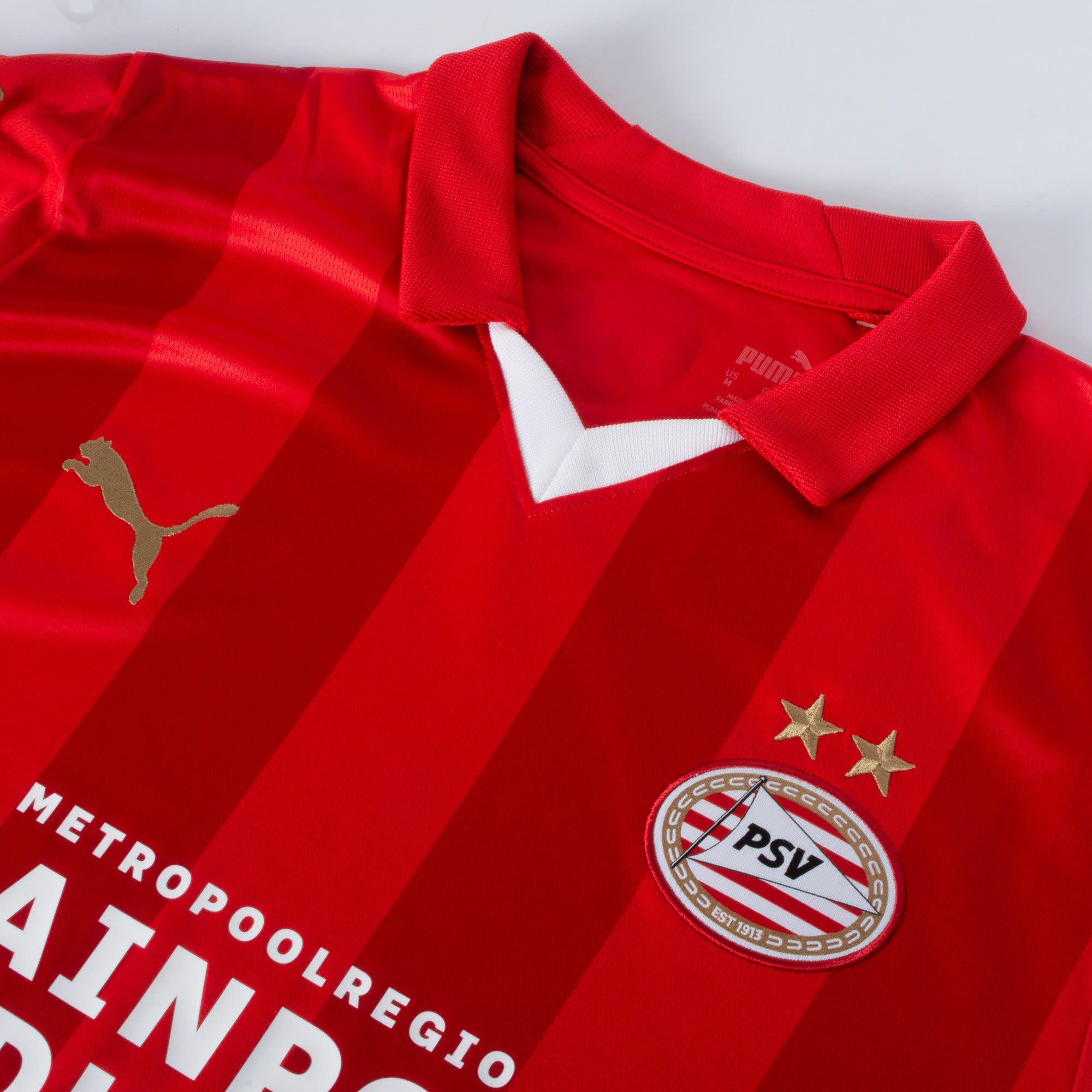 Puma PSV Eindhoven 2023 -24 Home Jersey - Red/White