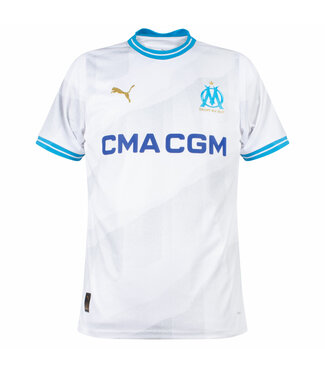 Puma Puma Olympique Marseille 2023 -24 Home Jersey - White