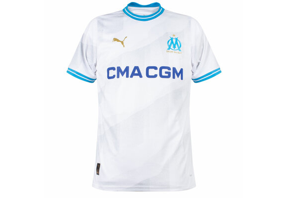 Puma Olympique Marseille 2023 -24 Home Jersey - White