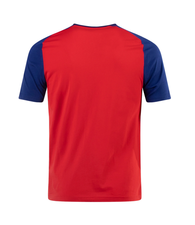 Puma Puma Chivas 2023 - 24 Casuals Tee Shirt - Red/Peacoat/Elektro Blue