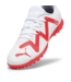 Puma Puma Jr Future Play TT Turf- White/Black/Fire Orchid