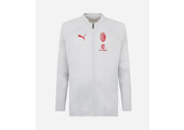 Puma AC Milan 2023-24 Full Zip Training Jacket - Feather Gray/Red