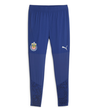 Puma Puma Chivas DG  2023-24 Training Pants - Elektro Blue/Silver