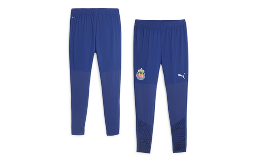 Puma Chivas DG  2023-24 Training Pants - Elektro Blue/Silver