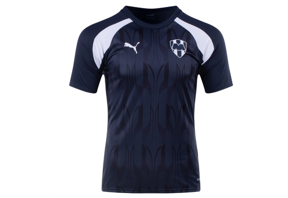 Puma Monterrey 2023 - 24  Prematch Soccer Jersey - Navy/White