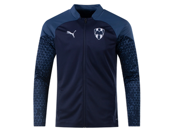 Puma Monterrey 2023 - 24  Prematch Soccer Training Jacket- Navy/Peacoat