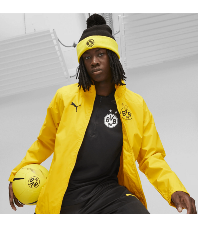 Puma Puma BVB Borussia Dortmund 2023 / 24 Pompom Beanie - Yellow/Black