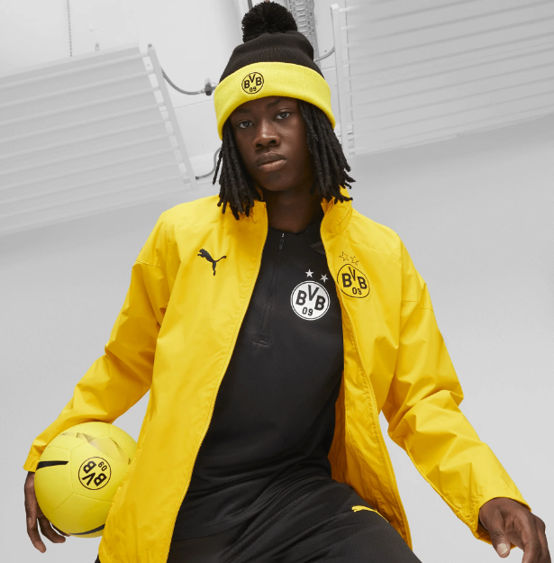 Puma BVB Borussia Dortmund 2023 / 24 Pompom Beanie - Yellow/Black