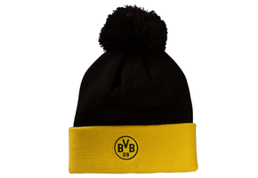 Puma BVB Borussia Dortmund 2023 / 24 Pompom Beanie - Yellow/Black