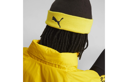 Puma BVB Borussia Dortmund 2023 / 24 Pompom Beanie - Yellow/Black