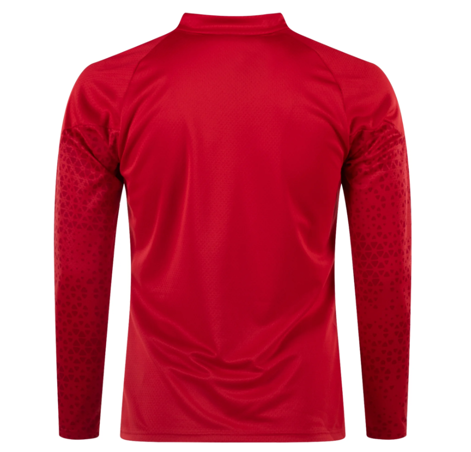 Puma AC Milan 2023-24 Full Zip Training Jacket - Red/Feather Gray