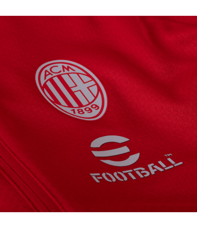 Puma Puma AC Milan 2023-24 Full Zip Training Jacket - Red/Feather Gray