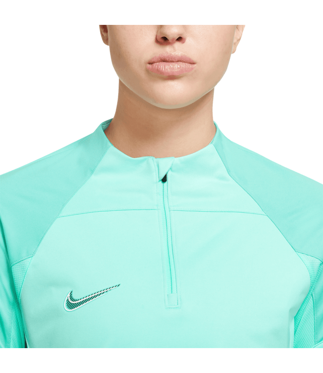 Nike Nike Womens Therma-Fit Strike 1/4-Zip Soccer Drill Top - Green Glow/Light Menta