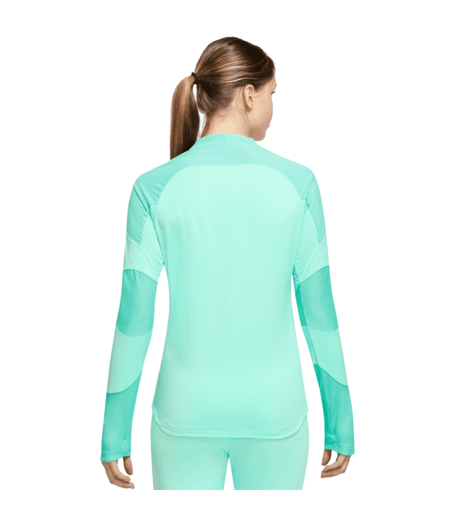 Nike Nike Womens Therma-Fit Strike 1/4-Zip Soccer Drill Top - Green Glow/Light Menta