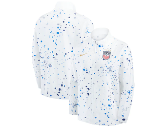 Nike USA United States Womens WWC 2023 - 24 Anthem Jacket - White/Gold