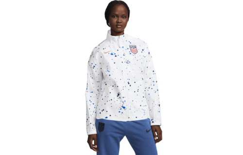 Nike USA United States Womens WWC 2023 - 24 Anthem Jacket - White/Gold