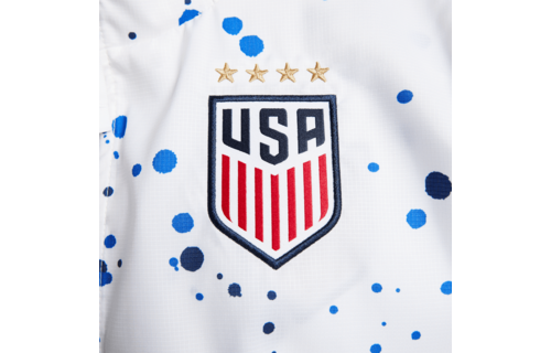 Nike USA United States Womens WWC 2023 - 24 Anthem Jacket - White/Gold