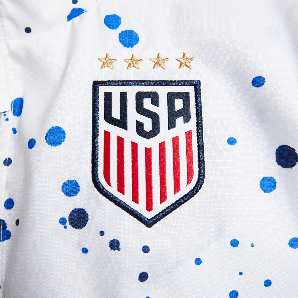 Nike USA United States Womens WWC 2023 - 24 Anthem Jacket - White/Gold