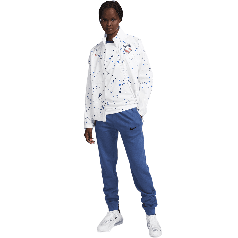 Nike USA United States Womens WWC 2023 - 24 Anthem Jacket - White/Gold