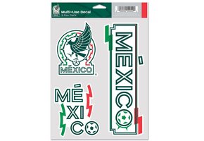 WinCraft Mexico National Team Multi Use 3 Pack Soccer Fan Decal