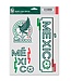 Wincraft WinCraft Mexico National Team Multi Use 3 Pack Soccer Fan Decal