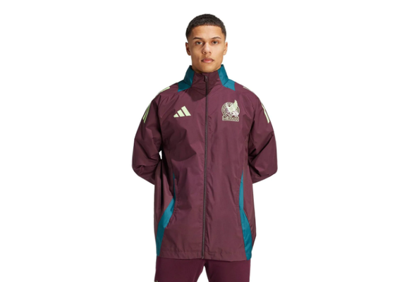 adidas Mexico Copa America 2024 AW Jacket - Burgundy