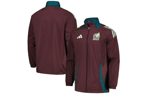 adidas Mexico Copa America 2024 AW Jacket - Burgundy
