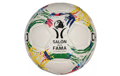 Charly International Hall Of Fame Soccer Ball - White/Multi
