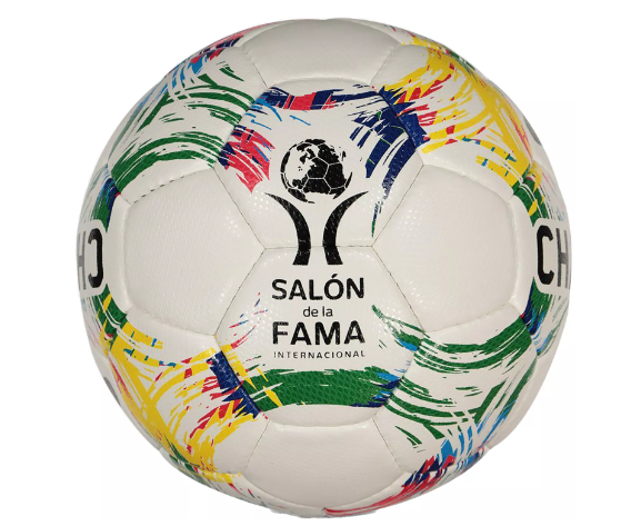 Charly International Hall Of Fame Soccer Ball - White/Multi