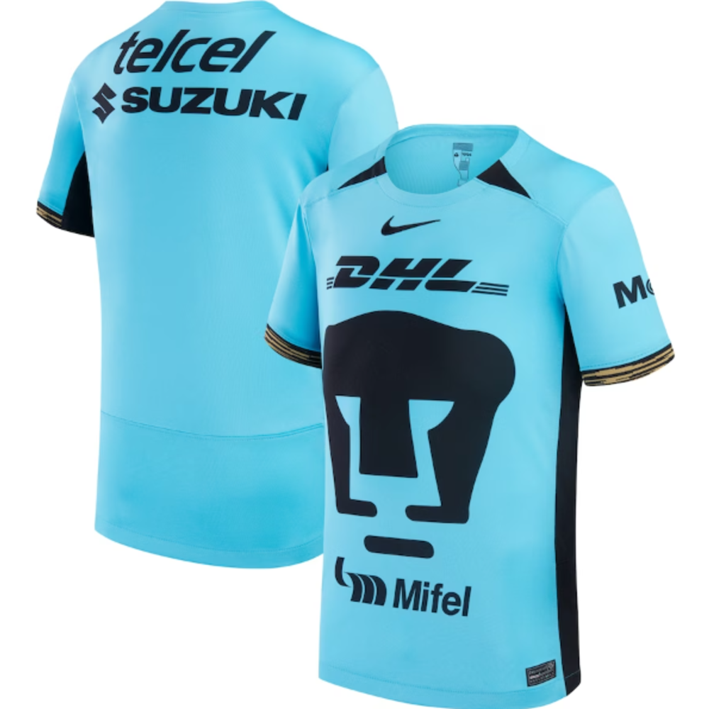 Nike Nike Youth Pumas UNAM 2023 -2 Third Jersey Baltic Blue