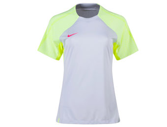 Nike Womens Dri-Fit Strike Soccer Jersey  - Grey/Lime/Summit White
