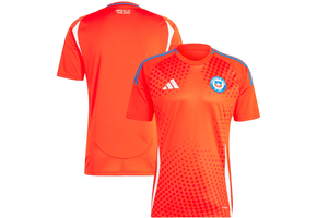 adidas Chile Copa America 2024 Home Soccer Jersey- Active Red