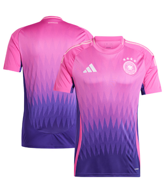 adidas adidas Germany Euro 2024 Away Jersey - Lucid Fuchsia/Purple