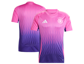 adidas Germany Euro 2024 Away Jersey - Lucid Fuchsia/Purple