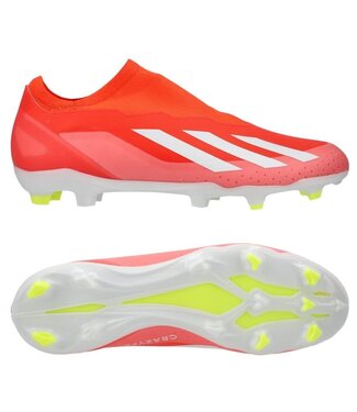 adidas adidas X Crazyfast Citrus Energy LL Laceless League FG - Solar Red/White/Solar Yellow