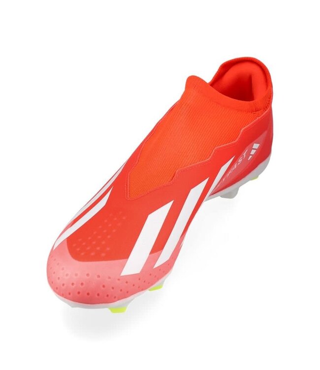 adidas adidas X Crazyfast Citrus Energy LL Laceless League FG - Solar Red/White/Solar Yellow