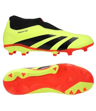 adidas adidas Predator 24 League  LL Laceless FG Citrus Energy Pack -Solar Yellow/Core Black/Solar Red