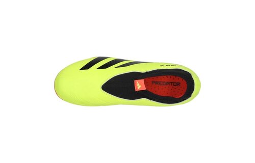 adidas Predator 24 League  LL Laceless FG Citrus Energy Pack -Solar Yellow/Core Black/Solar Red