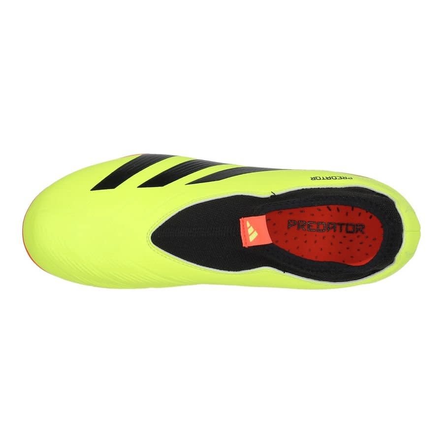 adidas Predator 24 League  LL Laceless FG Citrus Energy Pack -Solar Yellow/Core Black/Solar Red