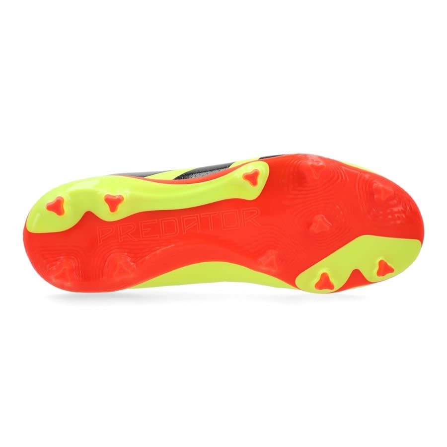 adidas Predator 24 League  LL Laceless FG Citrus Energy Pack -Solar Yellow/Core Black/Solar Red