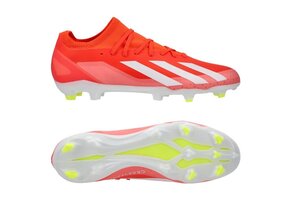 adidas X Crazyfast Citrus Energy League FG - Solar Red/White/Solar Yellow