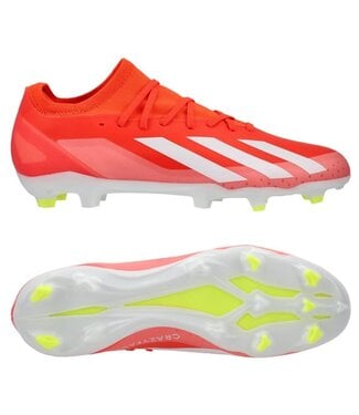 adidas adidas X Crazyfast Citrus Energy League FG - Solar Red/White/Solar Yellow