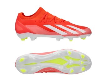adidas X Crazyfast Citrus Energy League FG - Solar Red/White/Solar Yellow