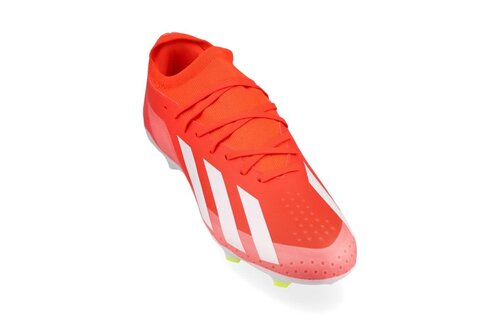 adidas X Crazyfast Citrus Energy League FG - Solar Red/White/Solar Yellow