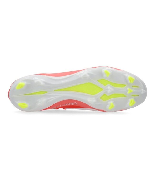 adidas adidas X Crazyfast Citrus Energy League FG - Solar Red/White/Solar Yellow